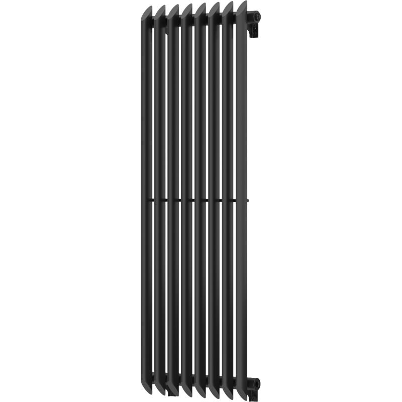 Mexen Atlanta dekorativ radiator 1200 x 405 mm, 646 W, svart - W211-1200-405-00-70