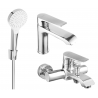 Mexen Pecos R05 vannikomplekt, kroom - 72703R05-00