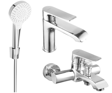 Mexen Pecos R05 ensemble de bain, chrome - 72703R05-00