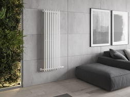 Radiateur décoratif Mexen Atlanta 1500 x 460 mm, 894 W, blanc - W211-1500-460-00-20
