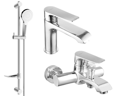 Mexen Pecos DF05 Badewannen-Set, Chrom - 72703DF05-00