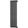 Mexen Atlanta decoratieve radiator 1500 x 460 mm, 894 W, zwart - W211-1500-460-00-70