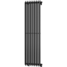 Mexen Atlanta dekoratiivne radiaator 1500 x 460 mm, 894 W, must - W211-1500-460-00-70