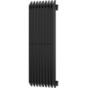 Mexen Aurora dekoratiivne radiaator 1200 x 450 mm, 917 W, must - W212-1200-450-00-70
