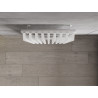 Mexen Aurora dekoratiivne radiaator 1800 x 450 mm, 1347 W, valge - W212-1800-450-00-20