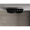 Mexen Aurora dekoratiivne radiaator 1800 x 450 mm, 1347 W, must - W212-1800-450-00-70