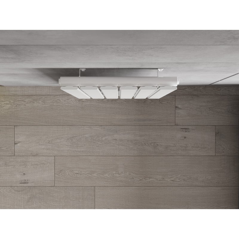 Mexen Boston decoratieve radiator 1200 x 452 mm, 611 W, wit - W213-1200-452-00-20