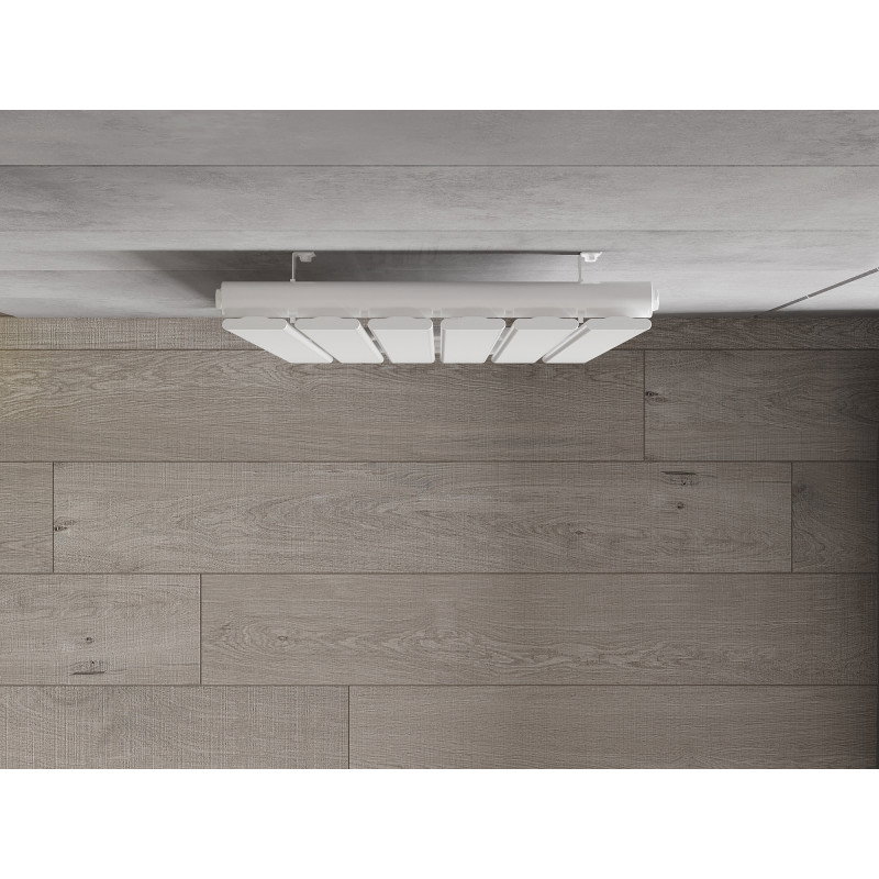 Mexen Boston dekorativni radiator 1200 x 452 mm, 611 W, bel - W213-1200-452-00-20