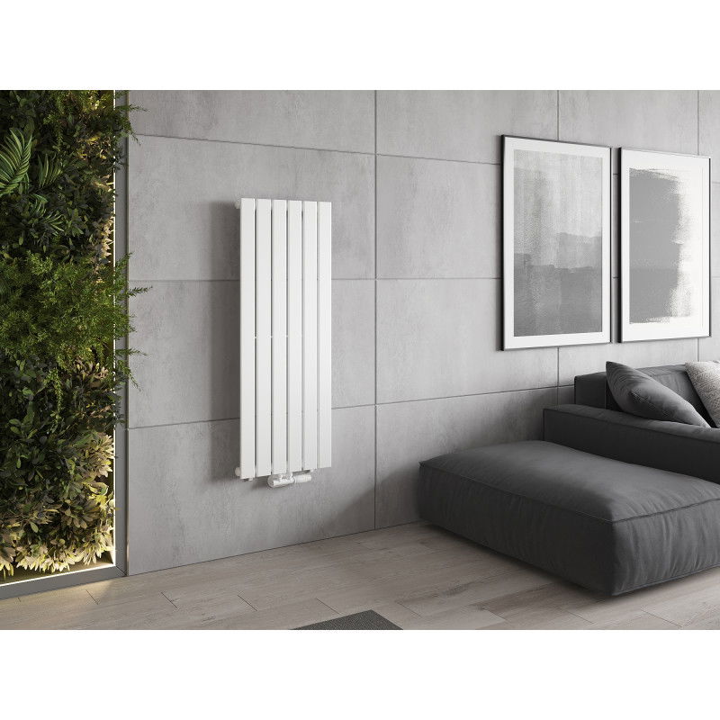 Mexen Boston radiateur décoratif 1200 x 452 mm, 611 W, blanc - W213-1200-452-00-20