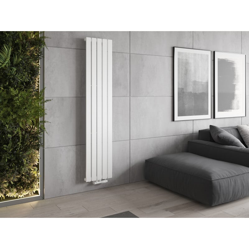 Mexen Boston radiador decorativo 1800 x 376 mm, 740 W, blanco - W213-1800-376-01-20