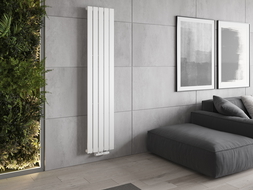 Mexen Boston dekorativen Heizkierper 1800 x 376 mm, 740 W, wäiss - W213-1800-376-01-20