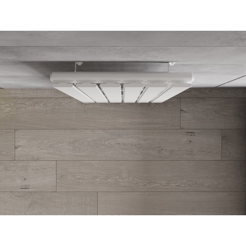 Mexen Boston decoratieve radiator 1800 x 452 mm, 888 W, wit - W213-1800-452-00-20