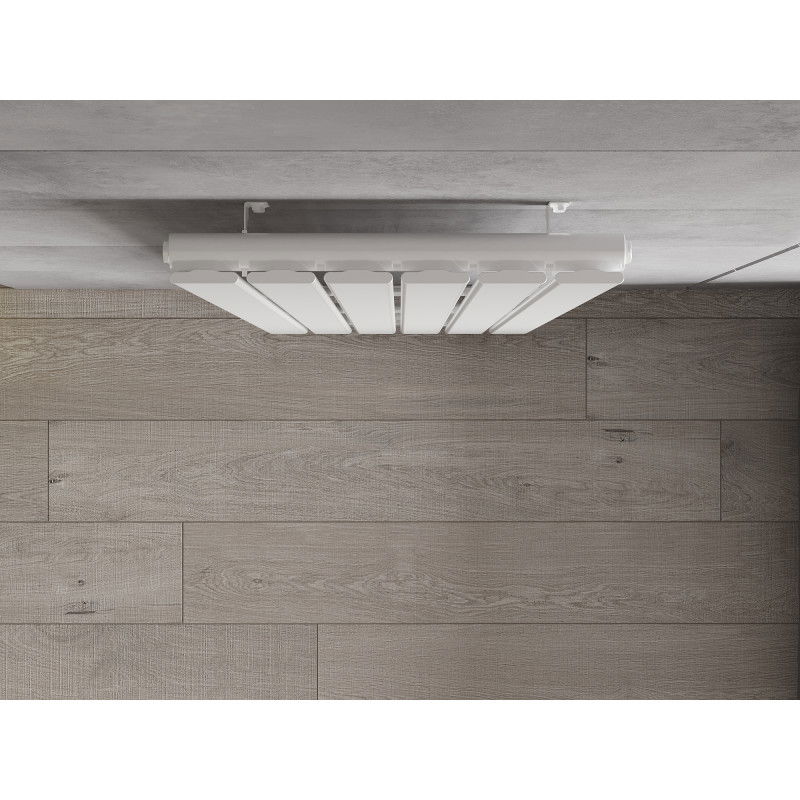 Mexen Boston dekorativen Heizkierper 1800 x 452 mm, 888 W, wäiss - W213-1800-452-00-20