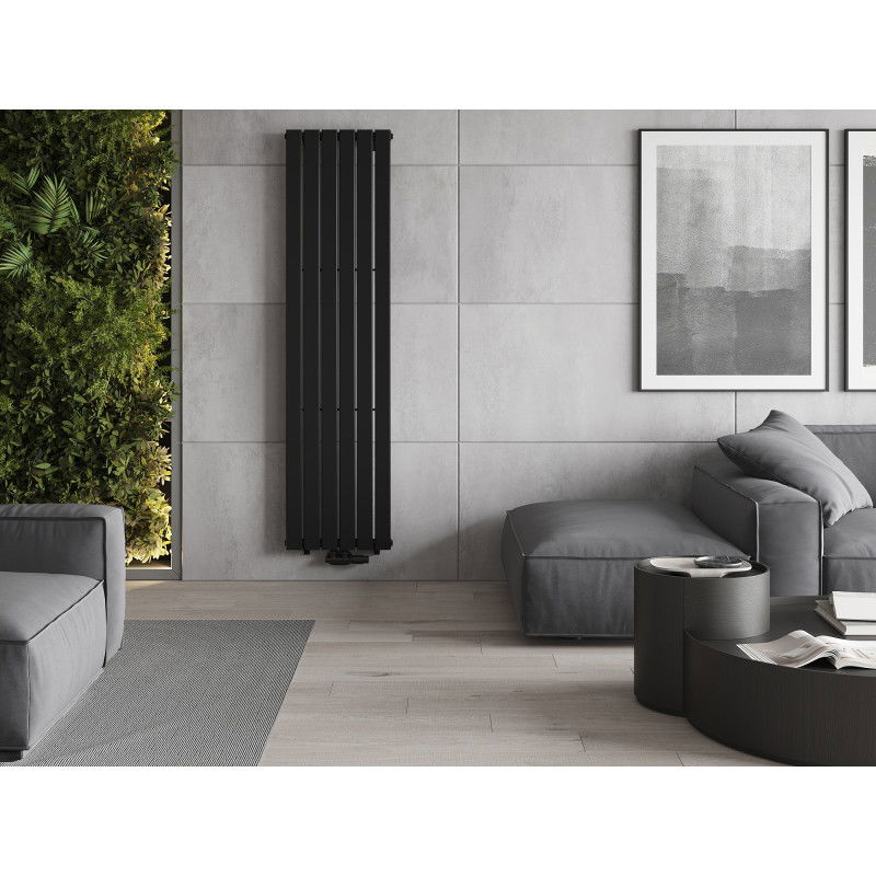 Mexen Boston radiador decorativo 1800 x 452 mm, 888 W, preto - W213-1800-452-00-70