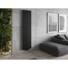 Mexen Boston Dekorativheizkörper 1800 x 452 mm, 888 W, schwarz - W213-1800-452-00-70