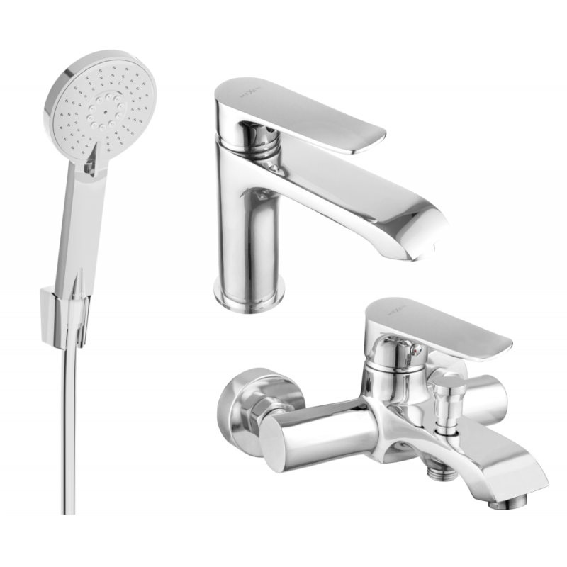 Mexen Pecos R40 Wannenset, Chrom - 72703R40-00