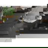 Mexen Cesar granieten spoelbak 1-kompartyment met afdruiprek en keukenmengkraan Aster, zwart/zilver metallic - 6514-73-73450-57?