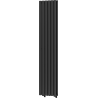 Mexen Dallas dekorativer Heizkörper 1600 x 360 mm, 1039 W, schwarz - W214-1600-360-00-70