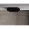 Mexen Dallas dekorativer Heizkörper 1600 x 360 mm, 1039 W, schwarz - W214-1600-360-00-70