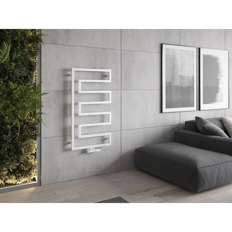 Mexen Floryda dekorativni radiator 1080 x 600 mm, 358 W, bela - W206-1080-600-00-20