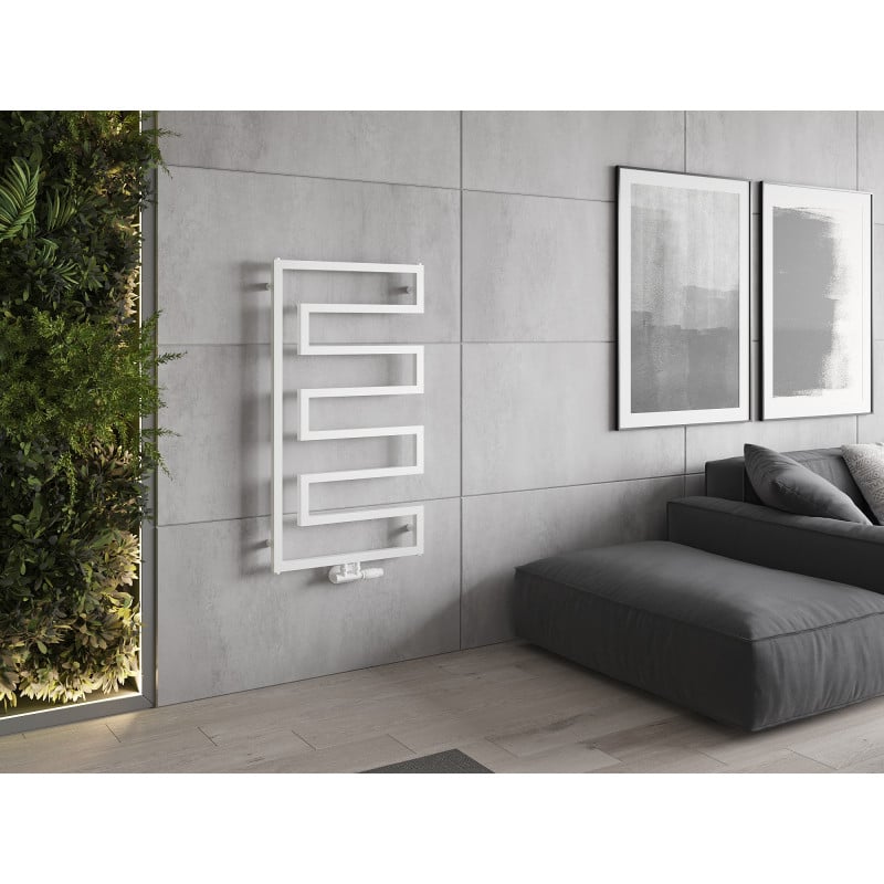 Mexen Floryda radiateur décoratif 1080 x 600 mm, 358 W, blanc - W206-1080-600-00-20