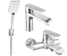 Mexen Pecos R62 badkarset, krom - 72703R62-00