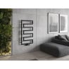Mexen Floryda decoratieve radiator 1080 x 600 mm, 358 W, zwart - W206-1080-600-00-70