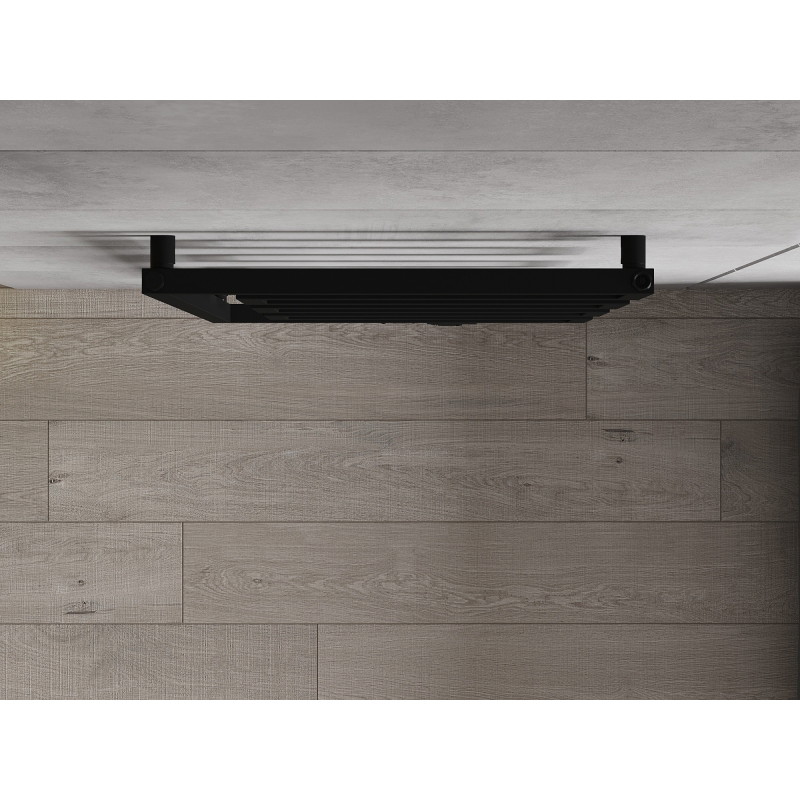 Mexen Floryda dekorativni radijator 1080 x 600 mm, 358 W, crni - W206-1080-600-00-70
