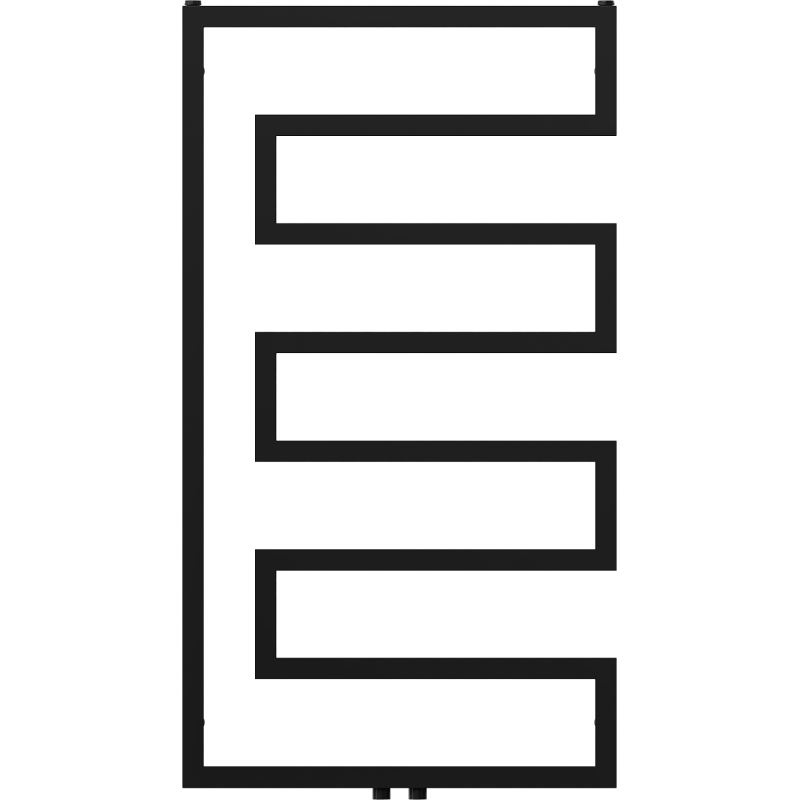 Mexen Floryda koristeellinen lämmitin 1080 x 600 mm, 358 W, musta - W206-1080-600-00-70