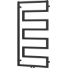 Mexen Floryda decoratieve radiator 1080 x 600 mm, 358 W, zwart - W206-1080-600-00-70