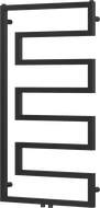 Mexen Floryda radiador decorativo 1080 x 600 mm, 358 W, negro - W206-1080-600-00-70