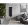 Mexen Kansas Dekorativer Heizkörper 1200 x 420 mm, 842 W, schwarz - W204-1200-420-00-70