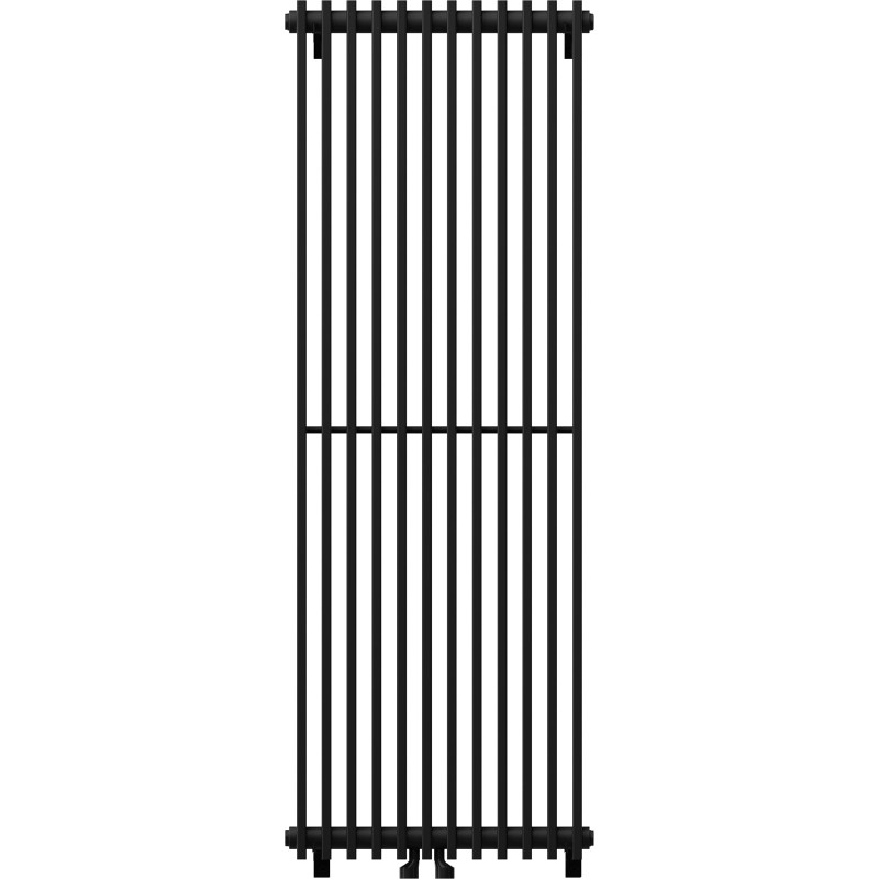 Mexen Kansas dekoratiivne radiaator 1200 x 420 mm, 842 W, must - W204-1200-420-00-70
