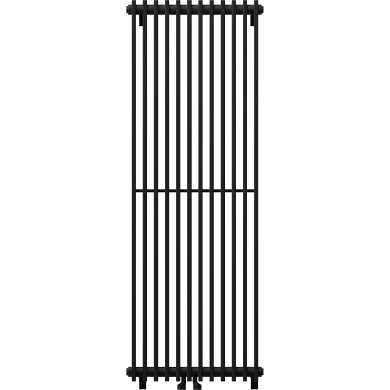 Mexen Kansas Dekorationsheizkörper 1200 x 420 mm, 842 W, schwarz - W204-1200-420-00-70