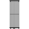 Mexen Kansas dekoratiivne radiaator 1200 x 420 mm, 842 W, must - W204-1200-420-00-70