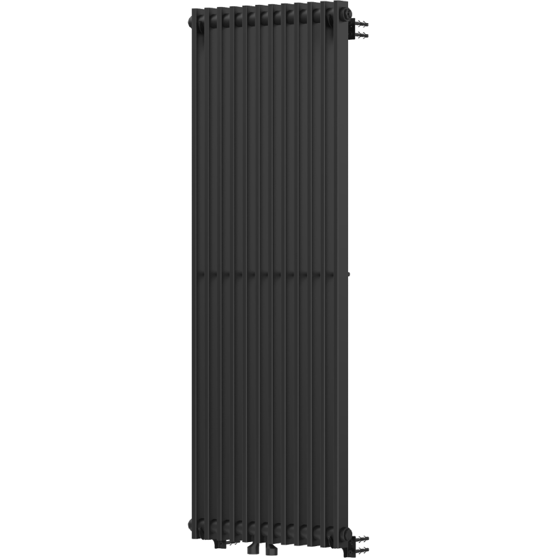 Mexen Kansas Dekorationsheizkörper 1200 x 420 mm, 842 W, schwarz - W204-1200-420-00-70