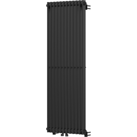 Mexen Kansas dekoratieve radiator 1200 x 420 mm, 842 W, zwart - W204-1200-420-00-70