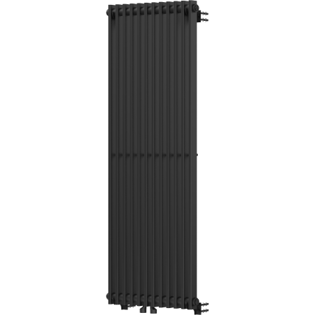 Mexen Kansas dekoratiivne radiaator 1200 x 420 mm, 842 W, must - W204-1200-420-00-70