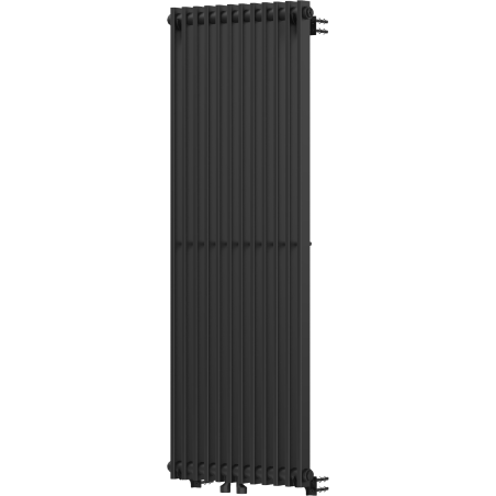 Mexen Kansas Dekorationsheizkörper 1200 x 420 mm, 842 W, schwarz - W204-1200-420-00-70
