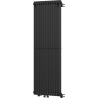 Mexen Kansas Dekorationsheizkörper 1200 x 420 mm, 842 W, schwarz - W204-1200-420-00-70