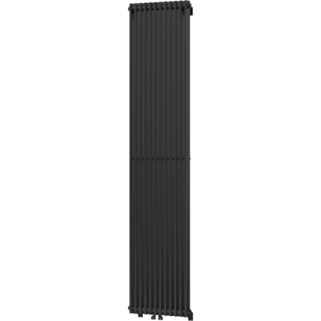 Mexen Kansas dekoratiivne radiaator 1800 x 420 mm, 1242 W, must - W204-1800-420-00-70