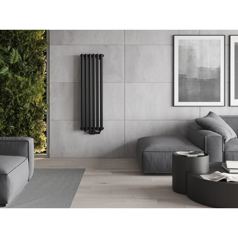 Mexen Nevada dekoratiivne radiaator 1200 x 360 mm, 483 W, must - W201-1200-360-00-70