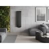Mexen Nevada grzejnik dekoracyjny 1200 x 360 mm, 483 W, czarny - W201-1200-360-00-70