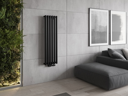 Mexen Nevada dekoratiivne radiaator 1200 x 360 mm, 483 W, must - W201-1200-360-00-70