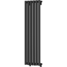Mexen Nevada dekorativni radijator 1200 x 360 mm, 483 W, crni - W201-1200-360-00-70