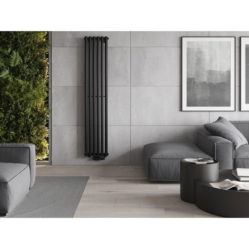 Mexen Nevada radiador decorativo 1800 x 360 mm, 705 W, preto - W201-1800-360-00-70