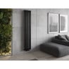 Mexen Nevada Design-Heizkörper 1800 x 360 mm, 705 W, schwarz - W201-1800-360-00-70