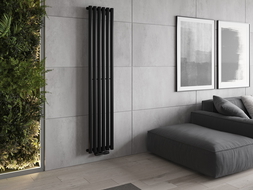 Mexen Nevada dekoratīvais radiators 1800 x 360 mm, 705 W, melns - W201-1800-360-00-70