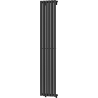 Mexen Nevada dekorativni radiator 1800 x 360 mm, 705 W, črn - W201-1800-360-00-70