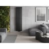 Mexen Nevada grzejnik dekoracyjny 1800 x 480 mm, 940 W, czarny - W201-1800-480-00-70
